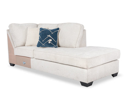 Alyadria 2-Piece Sectional with Chaise; Right