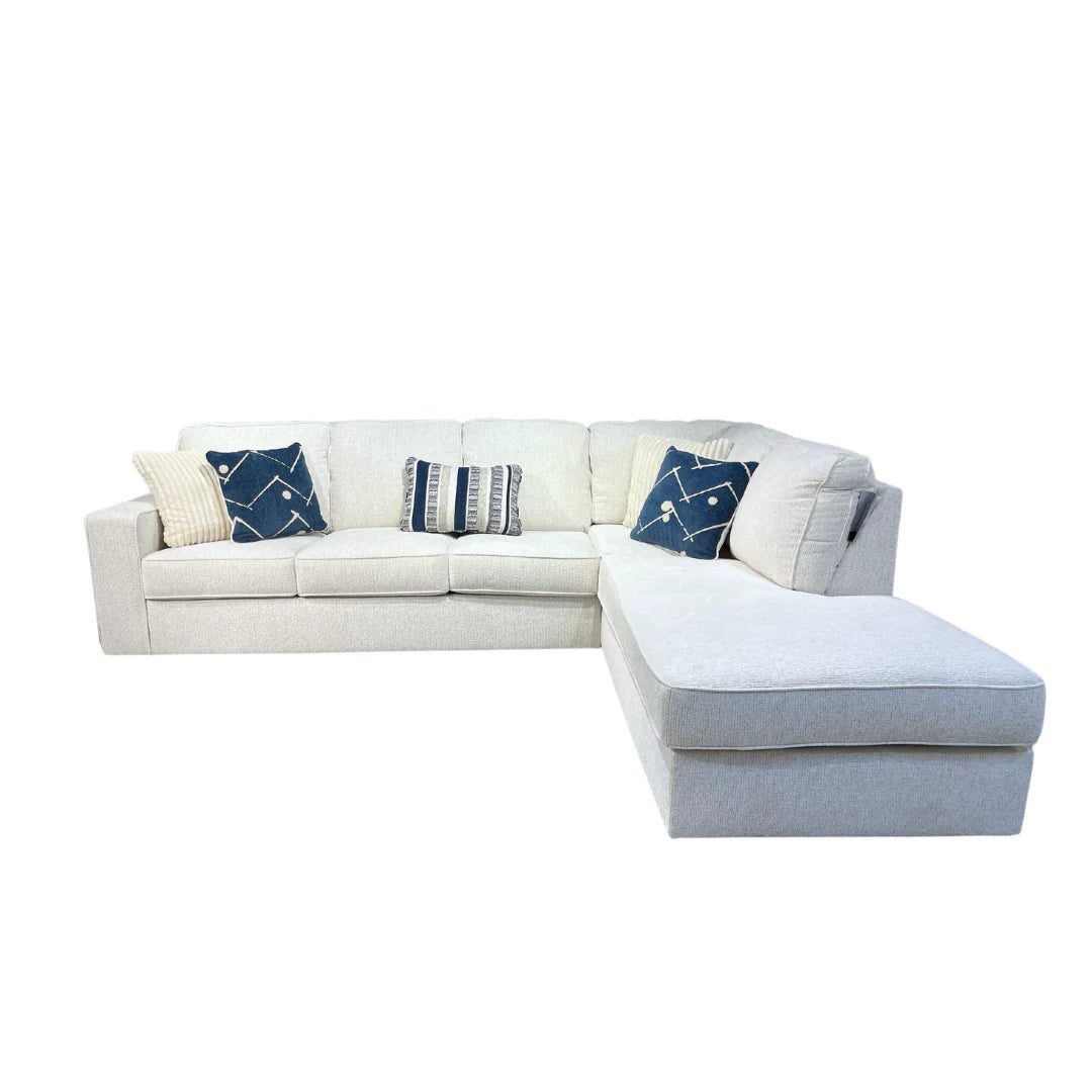 Alyadria 2-Piece Sectional with Chaise; Right