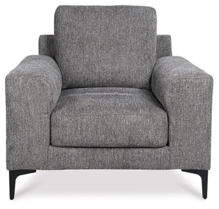 Harrow Pike Sofa, Loveseat and Chair; Pewter