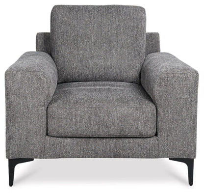 Harrow Pike Sofa, Loveseat and Chair; Pewter