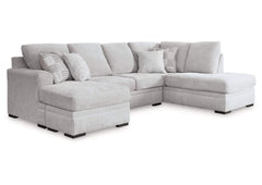 Gabyleigh 2-Piece Sectional with Chaise;Nickel