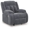 Greely Bend Recliner Set; Steel
