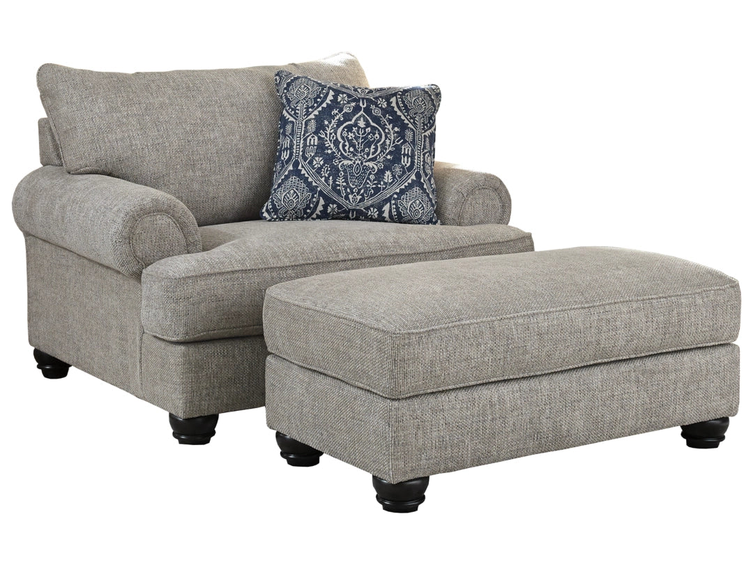 Morren Oversized Chair With Ottoman