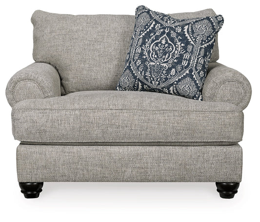Morren Oversized Chair With Ottoman
