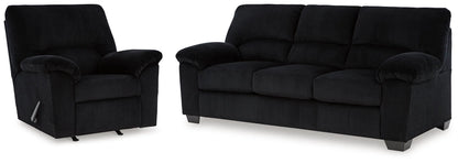 SimpleJoy Sofa and Recliner