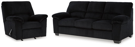 SimpleJoy Sofa and Recliner