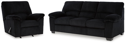 SimpleJoy Sofa and Recliner
