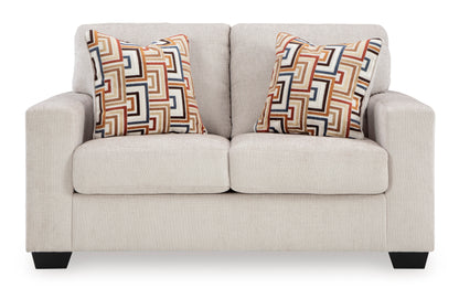 Aviemore Sofa and Loveseat; Stone