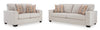 Aviemore Sofa and Loveseat; Stone