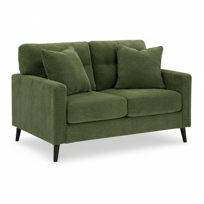 Bixler Sofa,Loveseat and RAF Corner Chaise; Olive