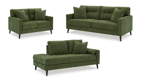 Bixler Sofa,Loveseat and RAF Corner Chaise