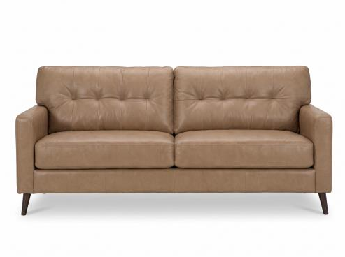 Bixler Sofa and Loveseat; Toffee