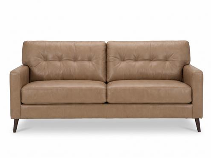Bixler Sofa and Loveseat; Toffee