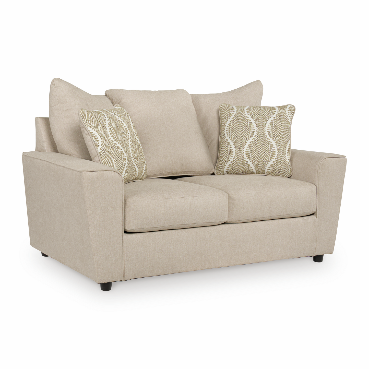 Stairatt Sofa and Loveseat; Sand