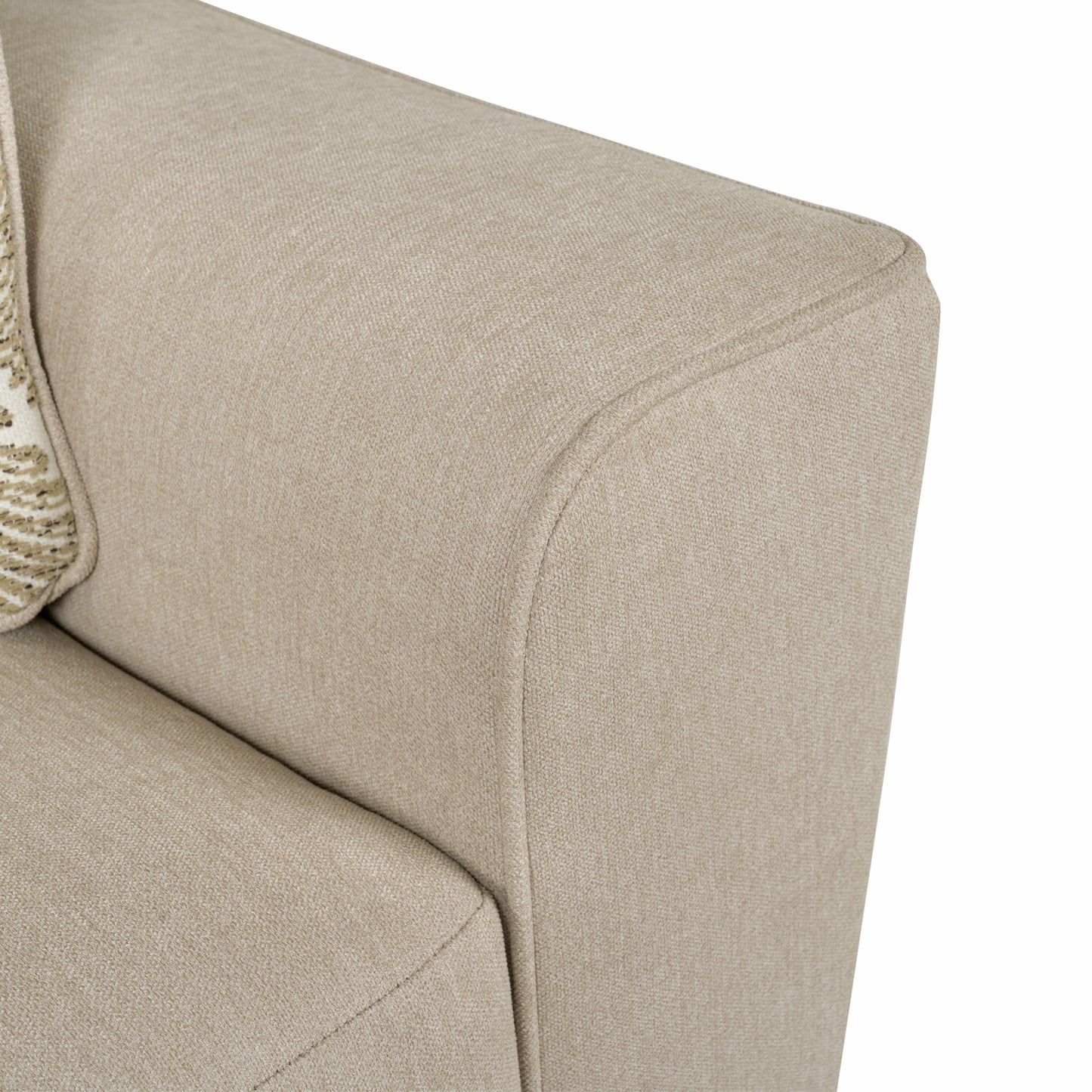 Stairatt Sofa and Loveseat; Sand