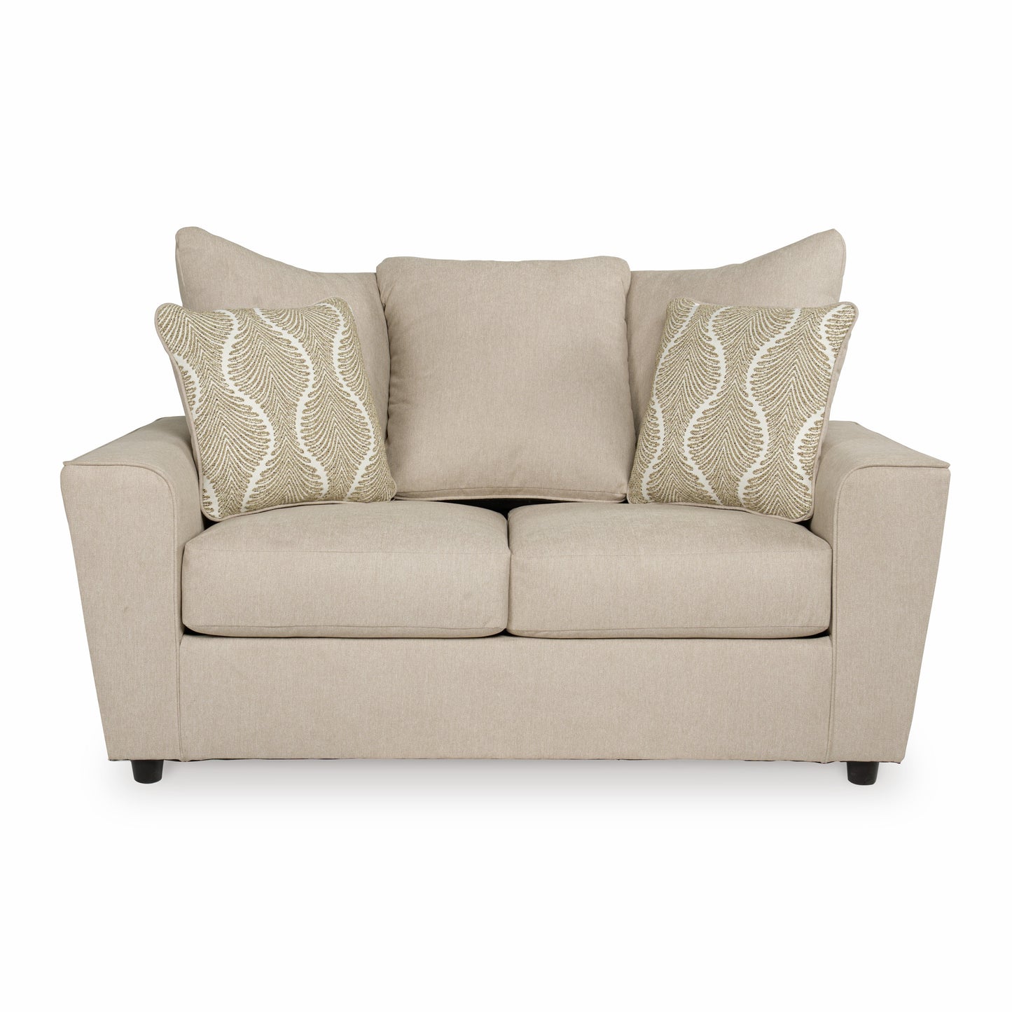 Stairatt Sofa and Loveseat; Sand
