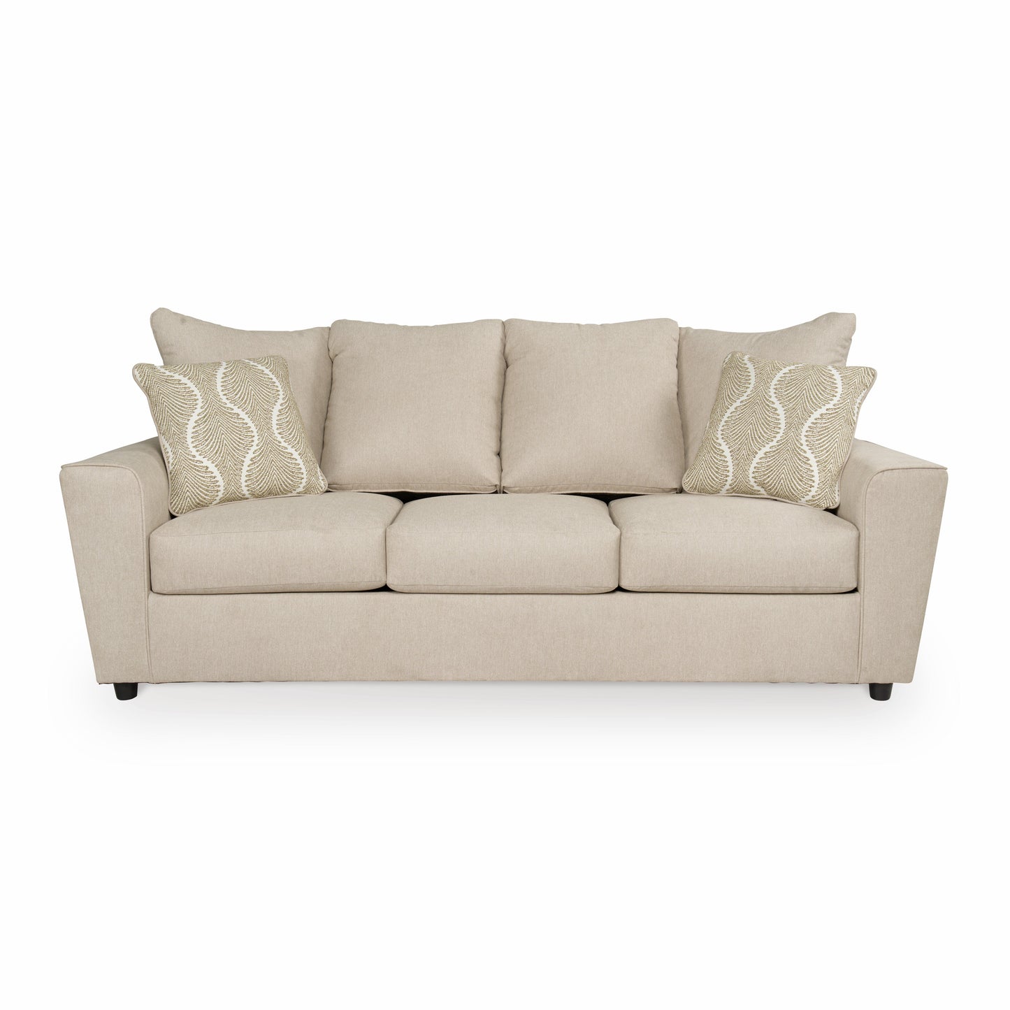 Stairatt Sofa and Loveseat; Sand