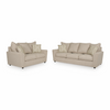 Stairatt Sofa and Loveseat; Sand