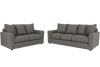 Stairatt Sofa Set; Charcoal
