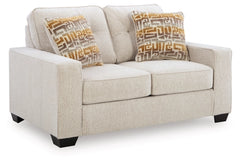 Storrow Loveseat; Stone