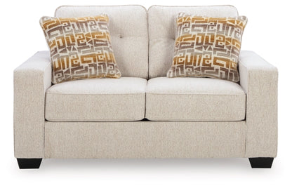 Storrow Sofa and Loveseat; Stone