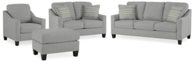 Adlai Sofa, Loveseat, Chair and Ottoman