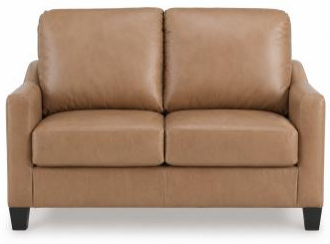 Aldai Sofa and Loveseat; Toffee