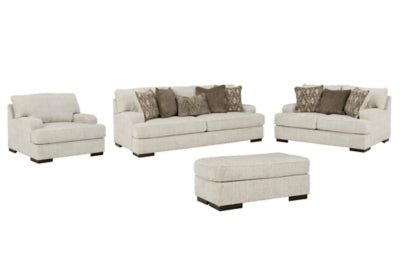 Alesandra Sofa, Loveseat, Chair and Ottoman