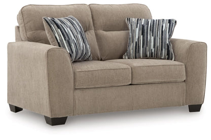 Olten Loveseat; Mocha