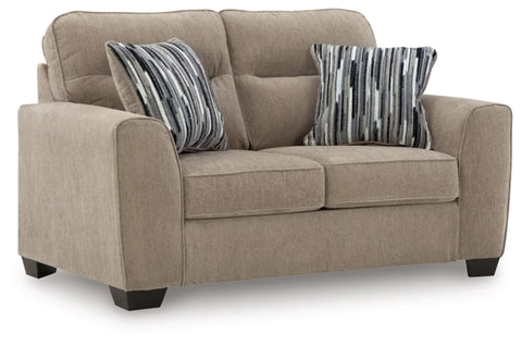 Olten Loveseat; Mocha