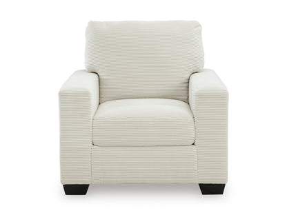 Amesley Sofa Set; Ivory