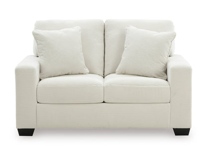 Amesley Sofa Set; Ivory