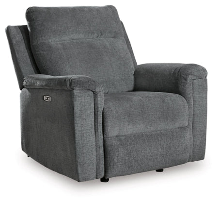 Barnsana Reclining Power Sofa Set; Gravel