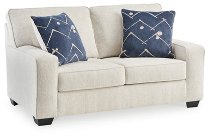 Padova Sofa and Loveseat; Ivory