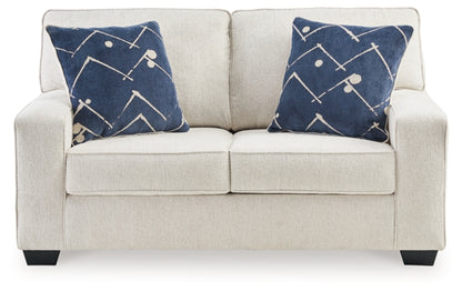 Padova Sofa and Loveseat; Ivory