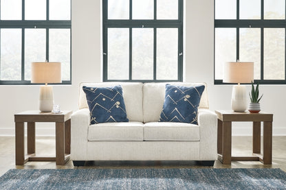 Padova Sofa and Loveseat; Ivory