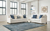 Padova Sofa and Loveseat; Ivory