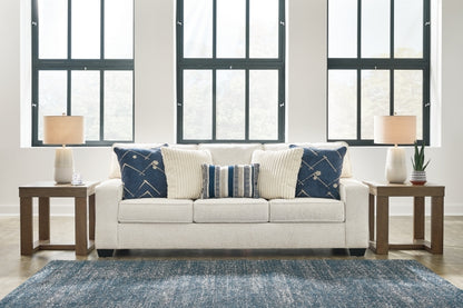 Padova Sofa and Loveseat; Ivory
