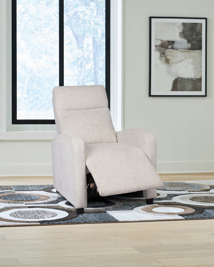 Elvio High Leg Recliner; Neutral