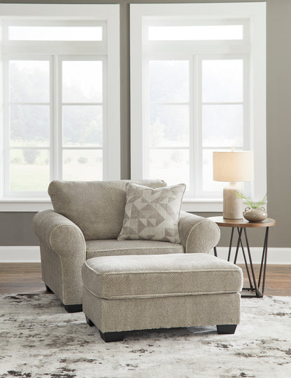 Discota Chair, Loveseat and Ottoman
