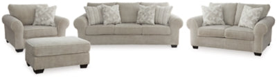Discota Sofa, Loveseat, Chair and Ottoman