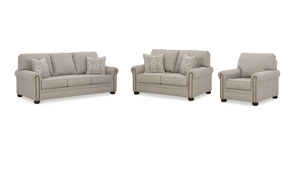 Avenal Park Sofa, Loveseat, Chair and a Half
