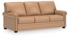 Gaelon Sofa Set; Toffee