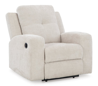 Danum Zero Wall Recliner; Stone