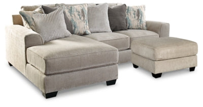 Ardsley 2-Piece Sectional with Ottoman