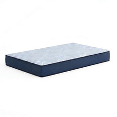 Twin Mattress-Peak 2.0 10 Hybrid; Light Blue (Standard Single Bed)