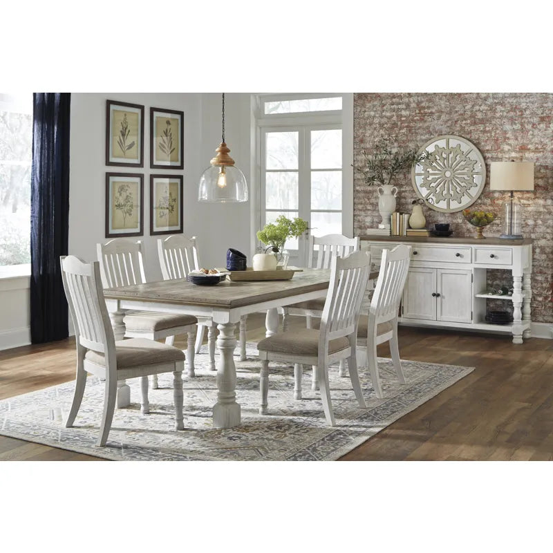 Havalance Dining Table and 6 Chairs
