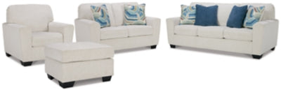 Cashton Sofa, Loveseat, Chair and Ottoman