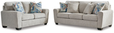 Cashton Sofa and Loveseat