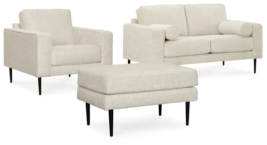 Hazela Loveseat, Chair and Ottoman